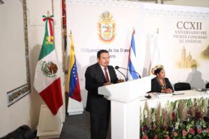 Conmemoran en Guerrero el 212 aniversario del Primer Congreso de Anáhuac y rinden homenaje a Ifigenia Martínez