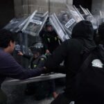 Policías de CDMX marchan tras agresiones del 2 de octubre