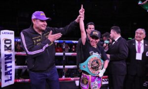 Gabriela Sánchez Saavedra conquista título mundial interino de peso mosca del CMB en Puebla