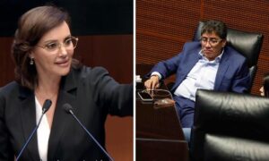 Téllez llama ‘narco’ a Monreal en el Senado; coordinador morenista exige pruebas