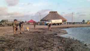 Recolectan más de 6 mil toneladas de hidrocarburo en playas del Golfo de México