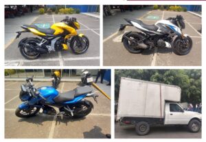 Detienen a dos hombres por presunto robo de motocicletas en la GAM