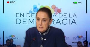 Sheinbaum participa en Cumbre de Defensa de la Democracia en Barcelona y rechaza intervención en Cuba