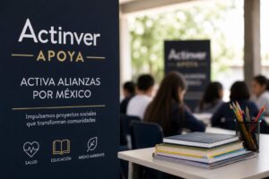 ACTINVER APOYA LANZA CONVOCATORIA 2026 PARA IMPULSAR PROYECTOS SOCIALES EN TODO EL PAÍS