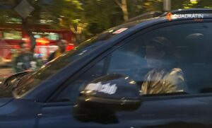 Michelle Rodríguez lidera desfile de Gumball 3000 en Paseo de la Reforma