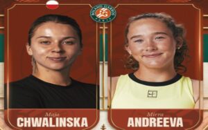 Mirra Andreeva y Maja Chwalinska disputarán la final femenina de Roland Garros 2026