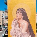 Artista italiano crea mural en Palermo fusionando a Rosalía con Santa Rosalía