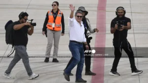 Juan Orlando Hernández regresa a Honduras tras ser indultado por Donald Trump